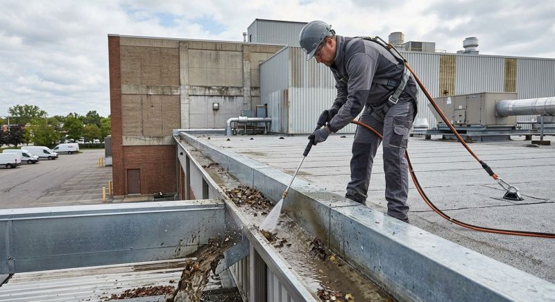 Commercial Downspout Cleaning in Mcdonough, GA